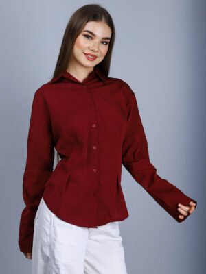 Marsala Full Sleeve Shirt