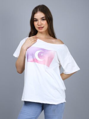 White Oversized T Shirt