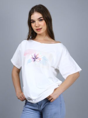 White Oversized T Shirt