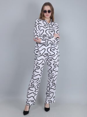 Abstract Print Co-ord Set